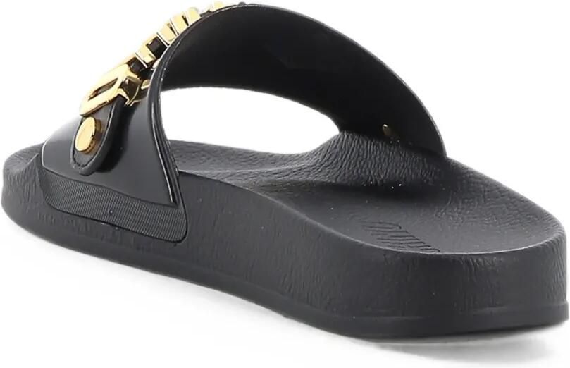 Moschino Slippers met logo Zwart - Foto 2