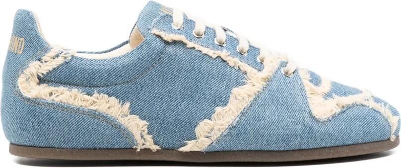 Moschino Sneakers met franje Blauw