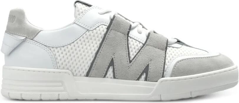Moschino Sneakers met logopatch Wit