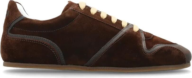Moschino Sneakers met vlakken Bruin
