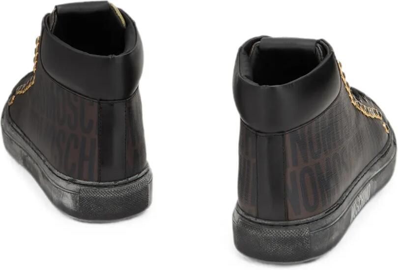 Moschino Sneakers verfraaid met kristallen Zwart - Foto 2