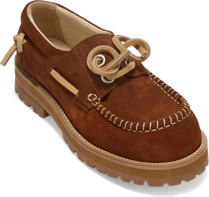 Moschino Suède bootschoenen Bruin - Foto 2