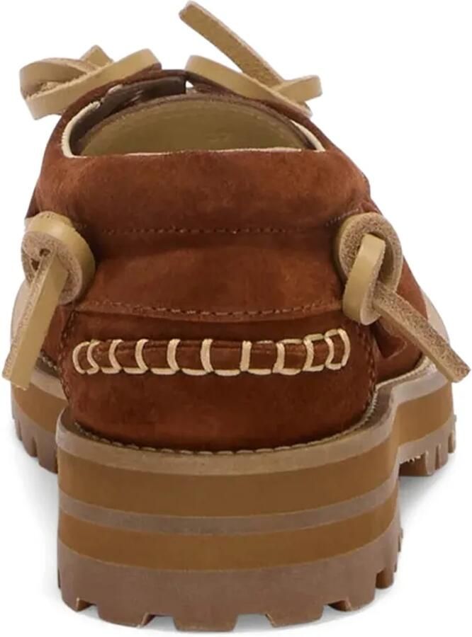 Moschino Suède bootschoenen Bruin - Foto 3
