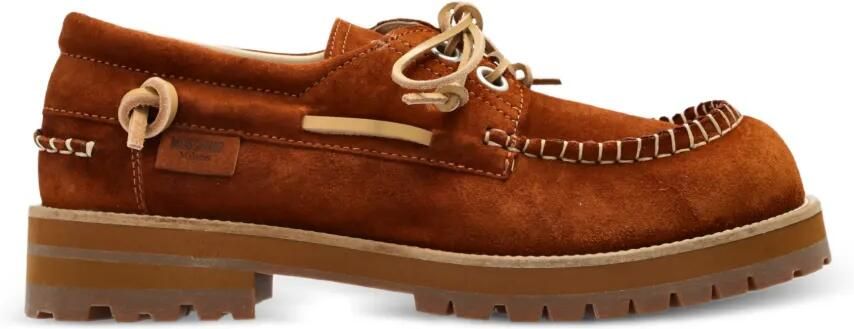 Moschino Suède loafers Bruin