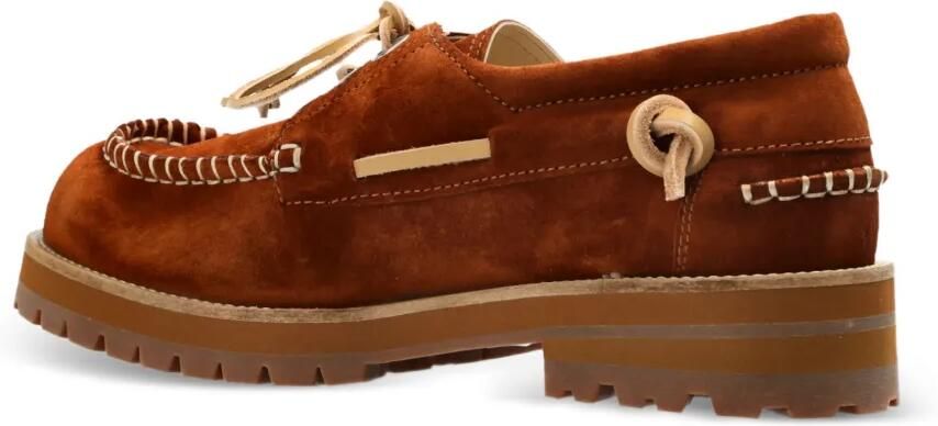 Moschino Suède loafers Bruin - Foto 4