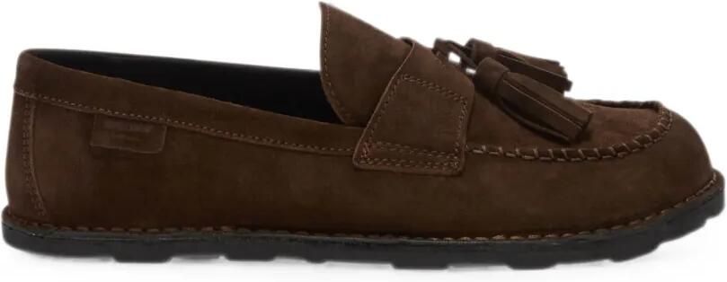 Moschino Suède loafers Bruin