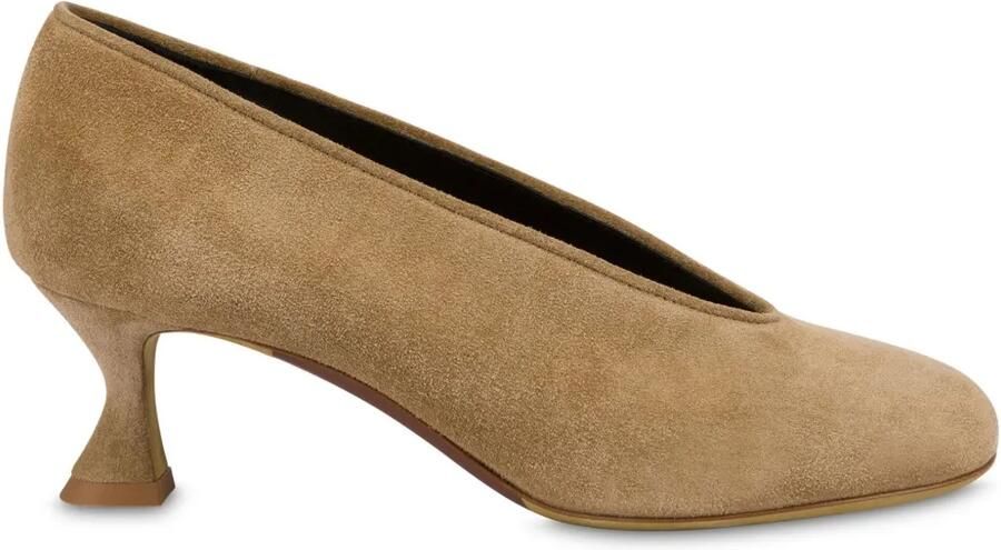 Moschino Suède pumps Beige