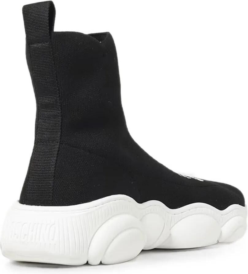 Moschino Teddy Shoes sneakers met logo-intarsia Zwart - Foto 2