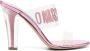 Moschino Muiltjes met logoprint Roze - Thumbnail 1