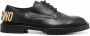 Moschino Oxford schoenen met logo Zwart - Thumbnail 1