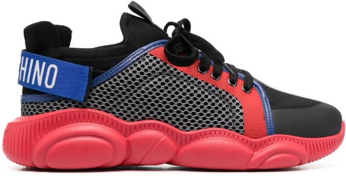 Moschino Sneakers met vlakken Rood