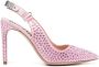 Moschino Pumps verfraaid met kristallen Roze - Thumbnail 1