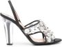 Moschino Sandalen verfraaid met kristal Zwart - Thumbnail 1