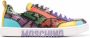 Moschino Sneakers met colourblocking Oranje - Thumbnail 1