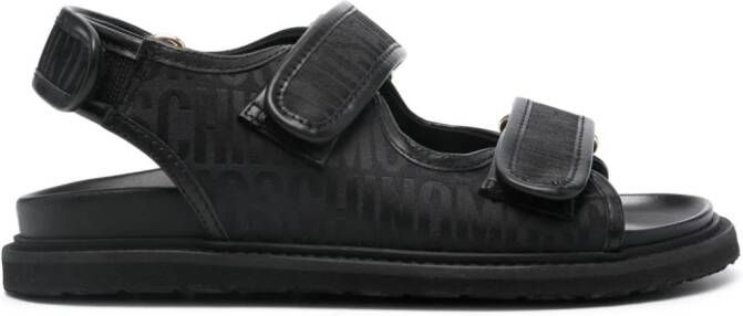 Moschino Sneakers met klittenband Zwart