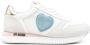 Moschino Sneakers met logopatch Wit - Thumbnail 1
