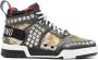 Moschino Sneakers verfraaid met studs Grijs - Thumbnail 1