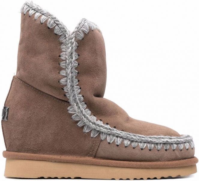 Mou Cha laarzen Bruin