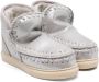 Mou Kids Laarzen met gestikt detail Zilver - Thumbnail 1
