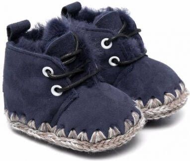 Mou Kids Lammy laarzen Blauw