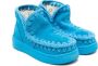 Mou Kids Summer Eskimo suède sneakers Blauw - Thumbnail 1