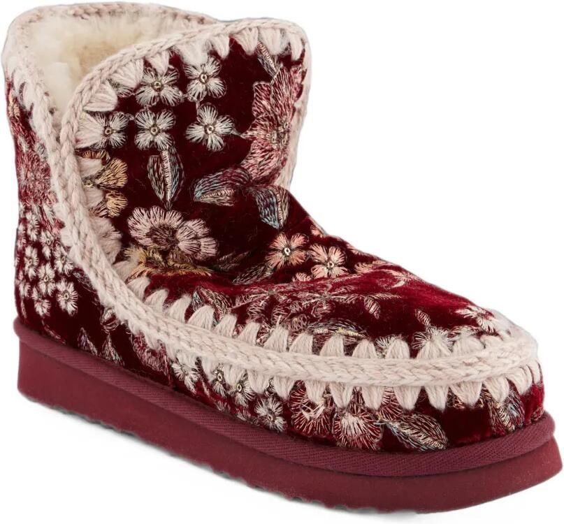 Mou 18 Eskimo fluwelen laarzen Rood - Foto 3