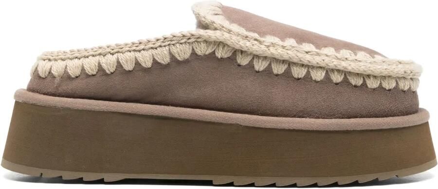 Mou Bold slippers Grijs