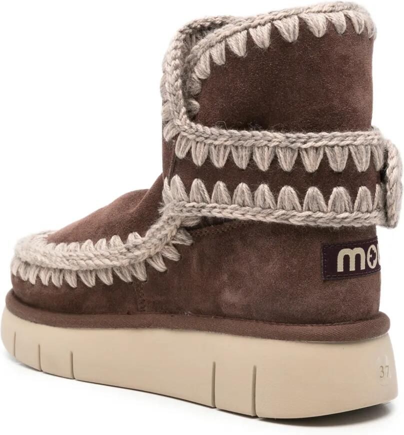 Mou Bounce buckle-strap boots Bruin - Foto 2