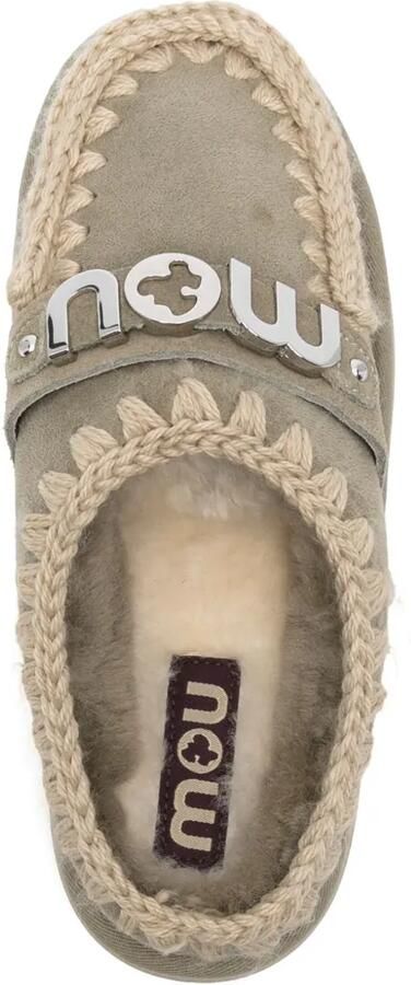 Mou Bounce Clog slippers Groen - Foto 4