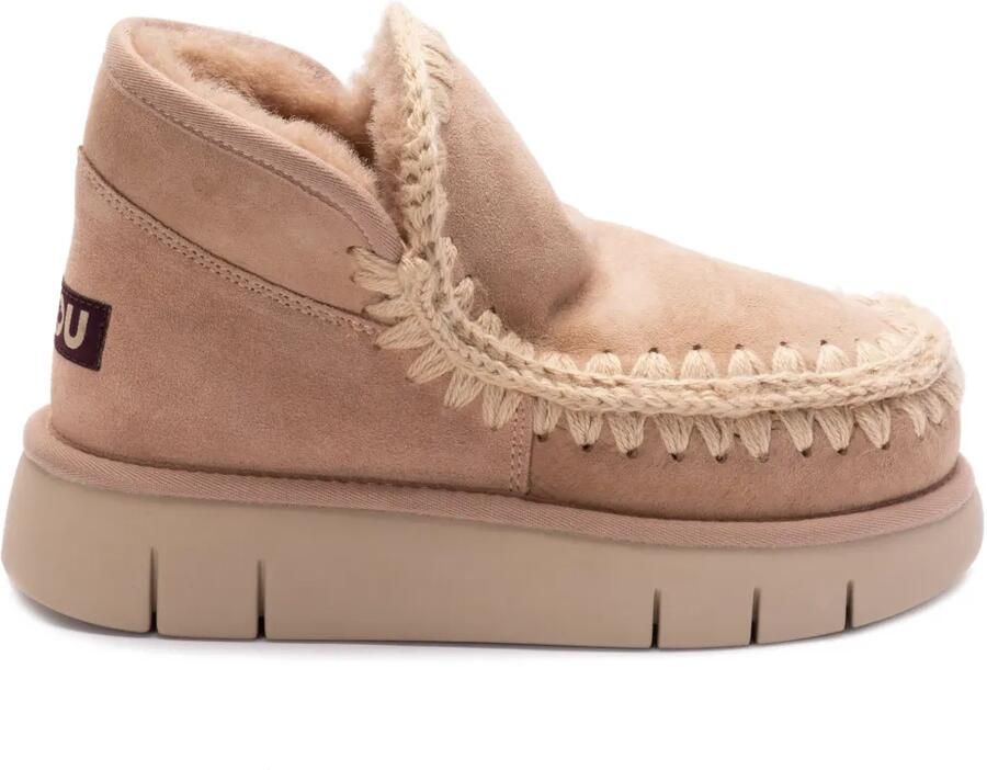 Mou Bounce laarzen Beige