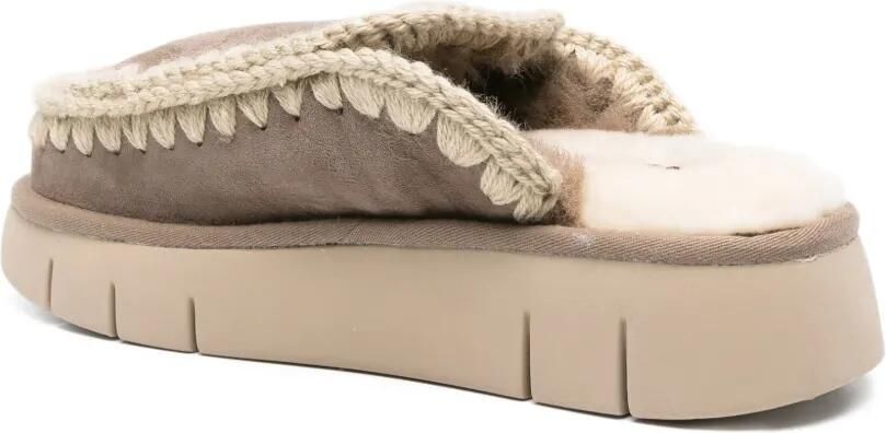 Mou Bounce slippers Bruin - Foto 4