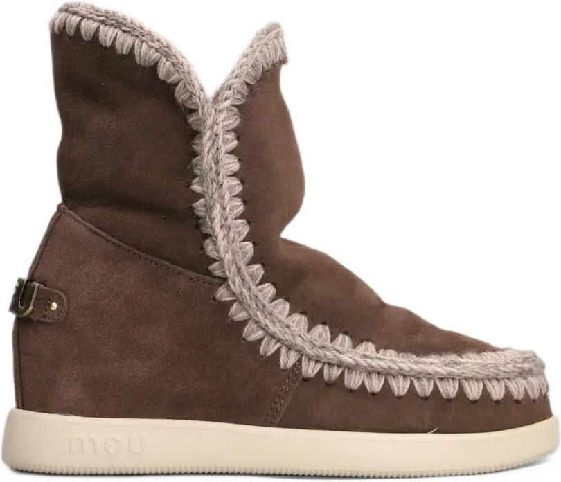 Mou crochet-trim ankle boots Bruin