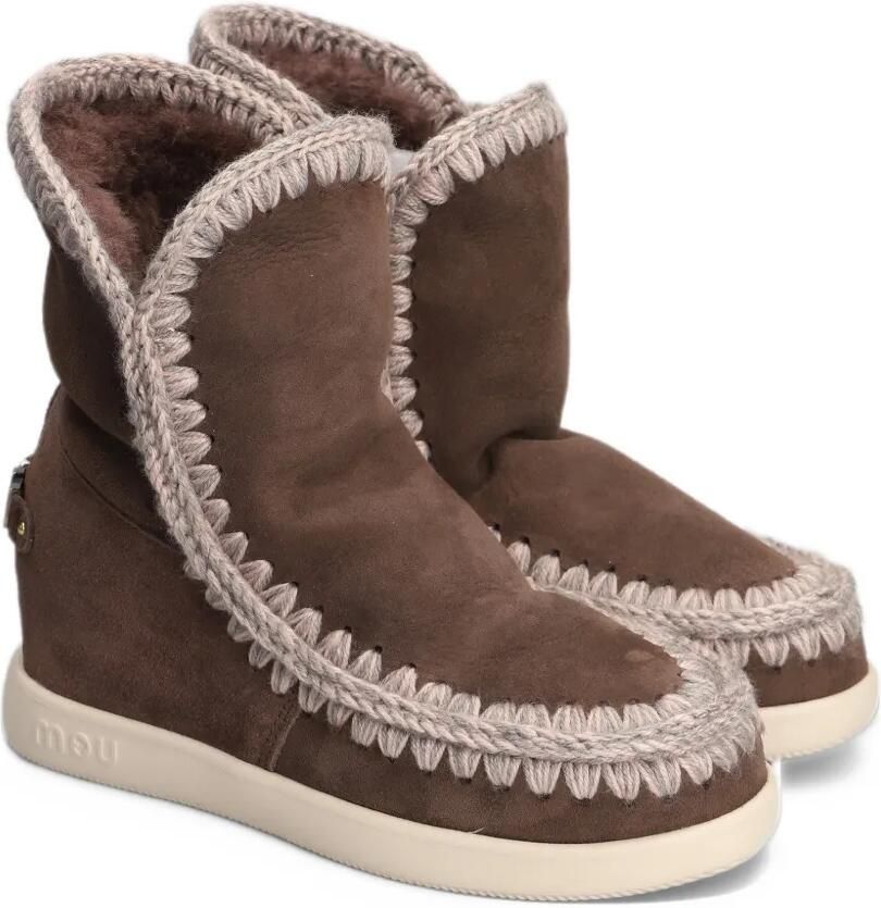 Mou crochet-trim ankle boots Bruin - Foto 3