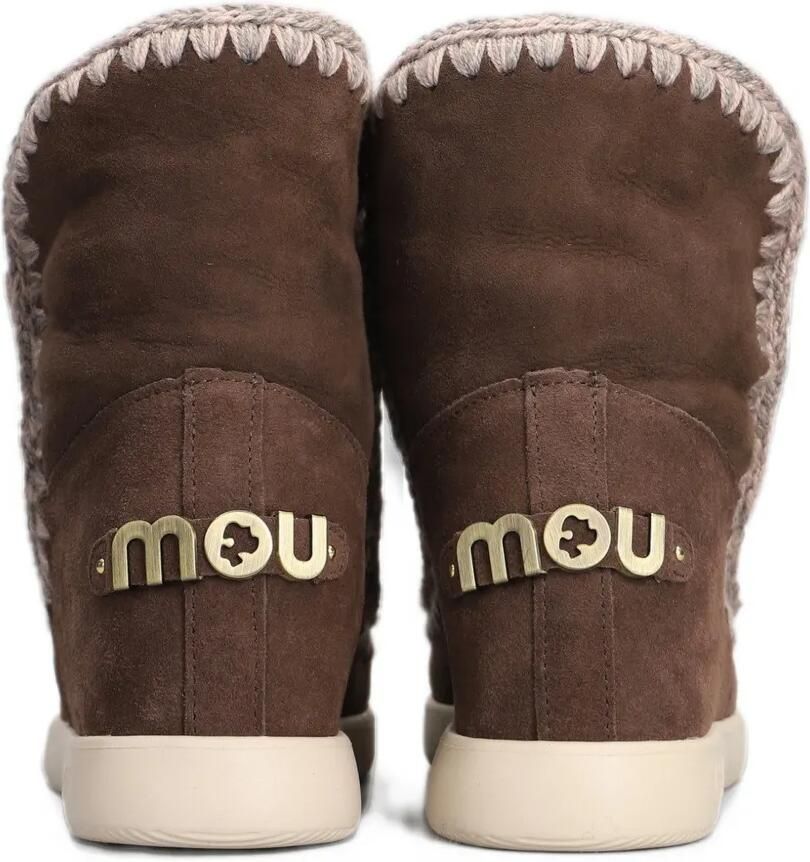 Mou crochet-trim ankle boots Bruin - Foto 2