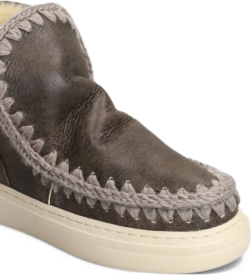 Mou crochet-trim ankle boots Bruin - Foto 2