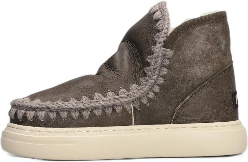 Mou crochet-trim ankle boots Bruin - Foto 5
