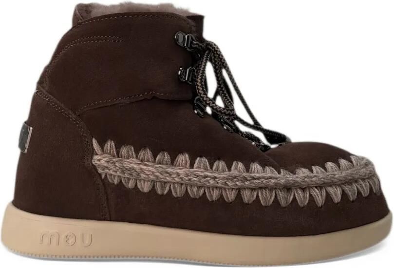 Mou crochet-trim snow boots Bruin