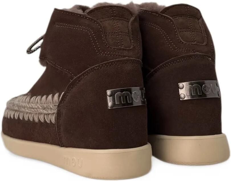 Mou crochet-trim snow boots Bruin - Foto 3