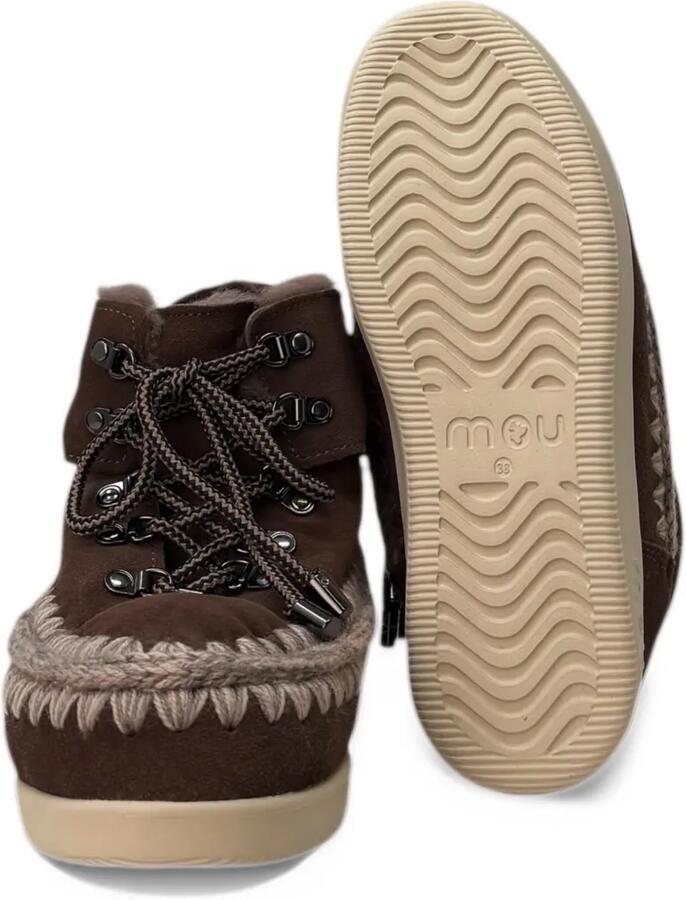 Mou crochet-trim snow boots Bruin - Foto 2