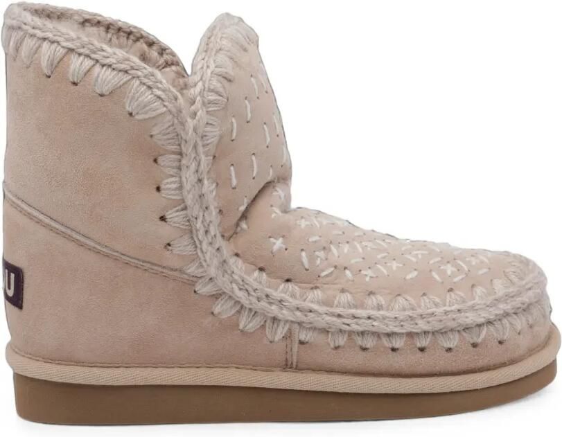 Mou Eskimo 18 Sashiko enkellaarzen Beige