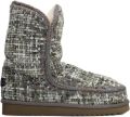 Mou Eskimo 24 crochet-trim boots Grijs - Grijs
