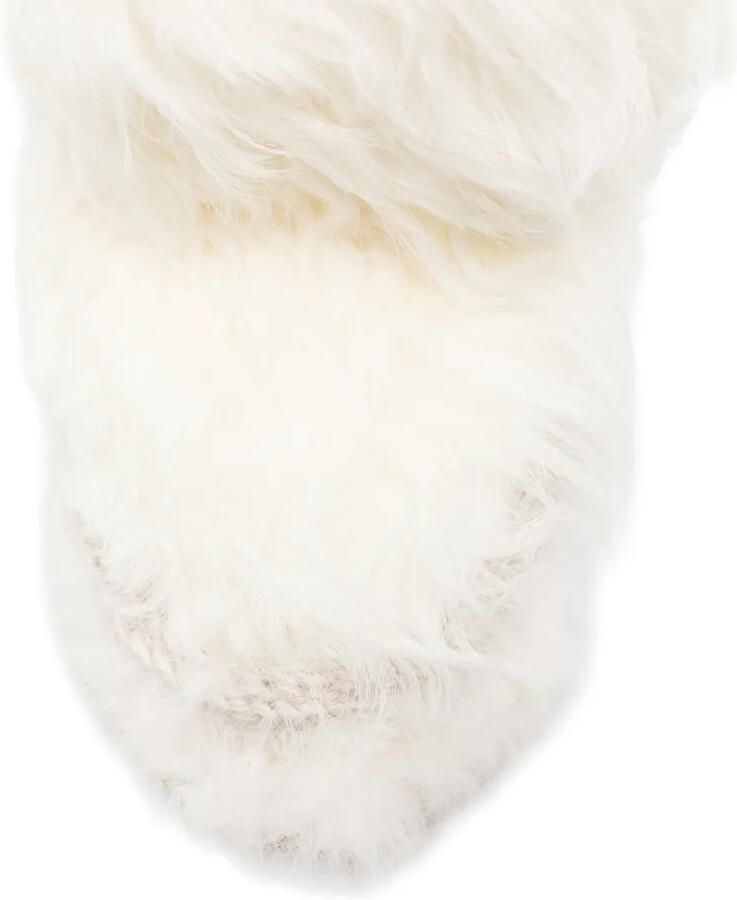 Mou Eskimo 24 crochet-trim boots Wit - Foto 4