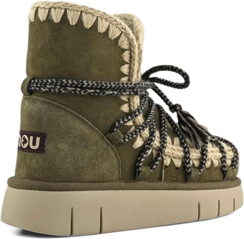 Mou Eskimo Bounce laarzen met gehaakte afwerking Groen - Foto 2