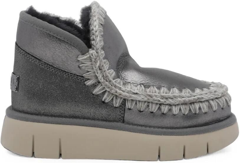 Mou Eskimo Bounce enkellaarzen Zilver - Foto 4