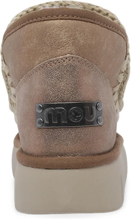 Mou Eskimo Bounce laarzen met gehaakte afwerking Beige - Foto 3
