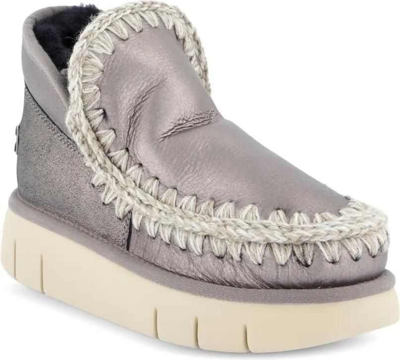 Mou Eskimo Bounce leren sneakers Grijs - Foto 4