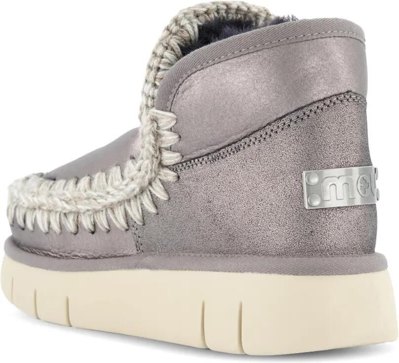 Mou Eskimo Bounce leren sneakers Grijs - Foto 3
