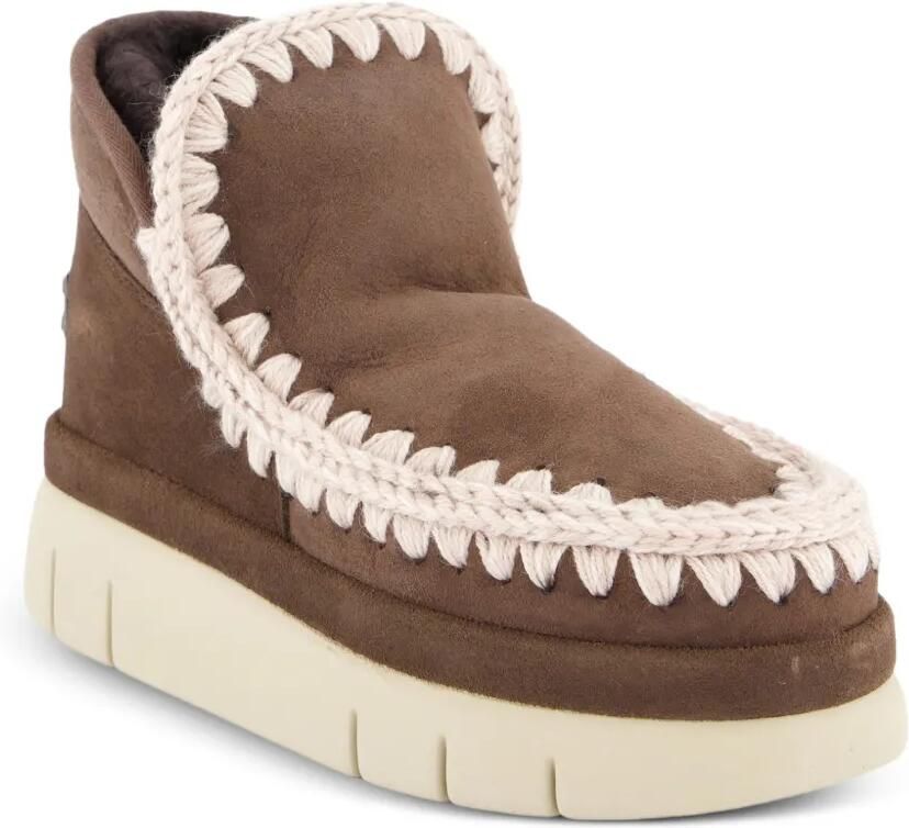Mou Eskimo Bounce Welt sneakers met gehaakte afwerking Bruin - Foto 2