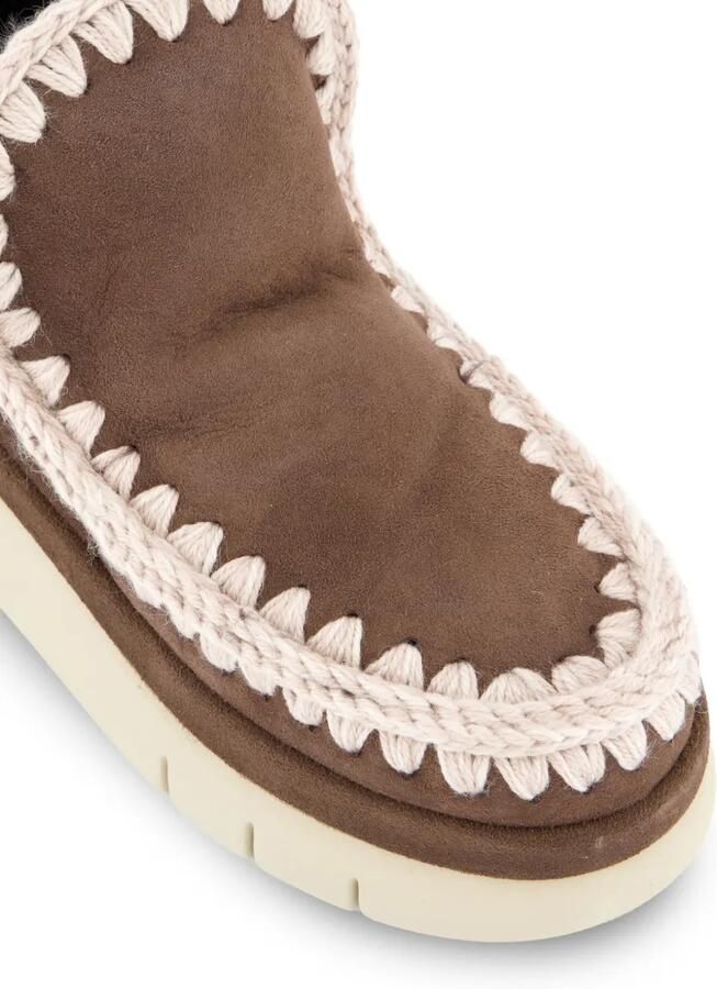 Mou Eskimo Bounce Welt sneakers met gehaakte afwerking Bruin - Foto 4