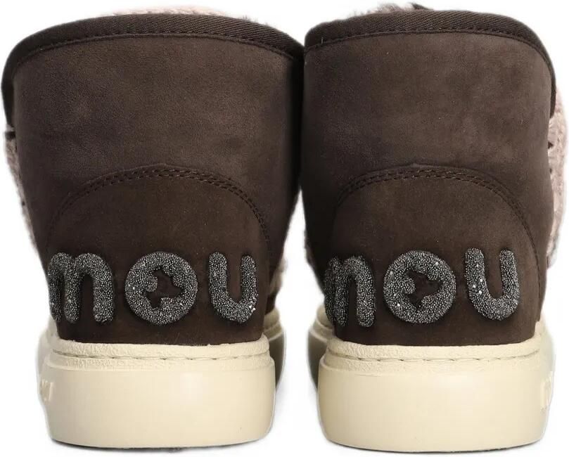 Mou Eskimo crochet-trim ankle boots Bruin - Foto 3